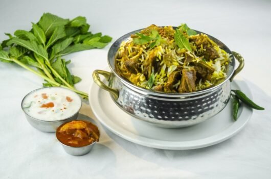 Goat Biriyani (Mutton)