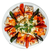 Peppery Grilled Paneer