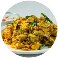 Chicken Kothu Paratha