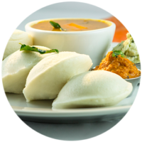 Sambar Idily (4 pcs)